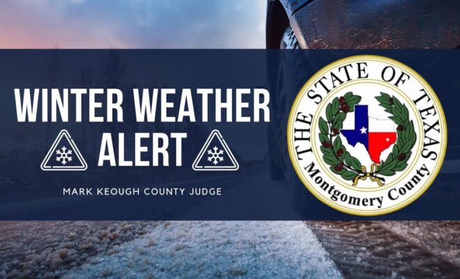 Montgomery County Texas Winter Weather Alert