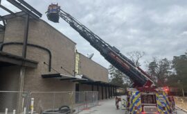 TWFD Responds to McCullough Jr. High School Fire
