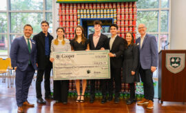 The John Cooper School CANstruction for Montgomery County Food Bank