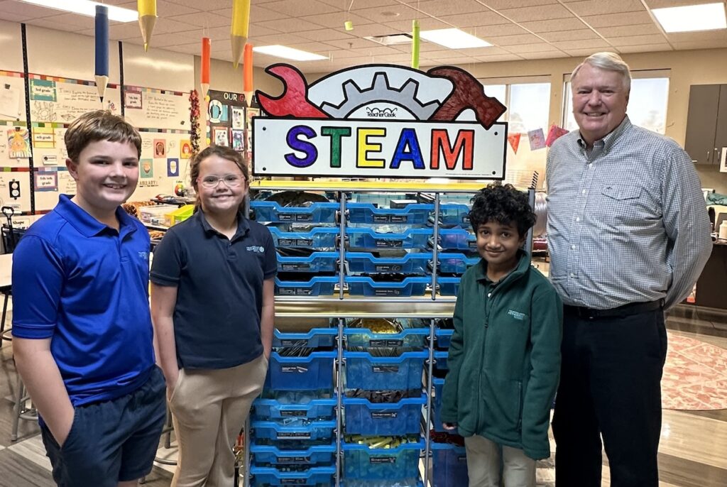 The Woodlands Methodist School Awarded Grant for Mobile STEAM Lab