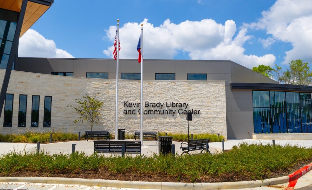 Kevin Brady Library and Community Center Photo by Rod Prado