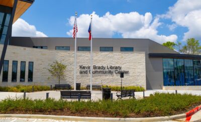 Kevin Brady Library and Community Center Photo by Rod Prado