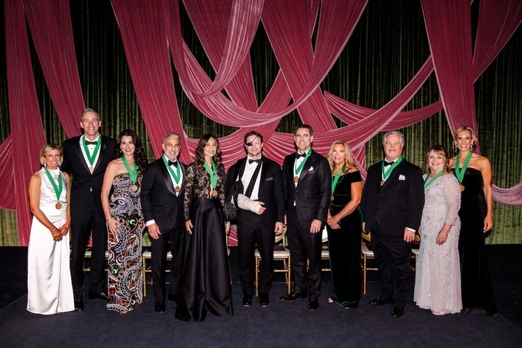 Linda Nelson, Jim Carman, Michelle Little, Lonny Soza, Elvira Graham, Congressman Dan Crenshaw, David Bernard, Ann Wolford, John Powers, Laran Cone, Missy Herndon