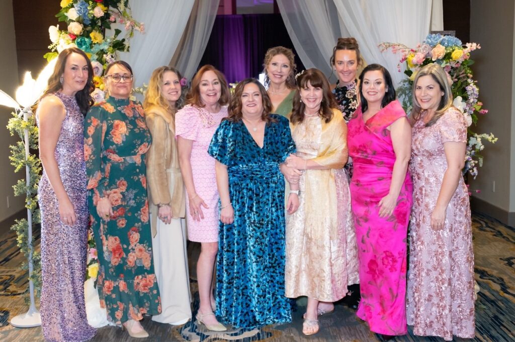 Left to Right: Megan Dysard, Jennifer Myers, Kristen Billingsley, Dana McPhearson, Jenny Wheeler, Elisabeth Stavinoha, Rebecca Higgins, Stephanie Skipworth, Jamie Freels-Runey, Susana Byron
