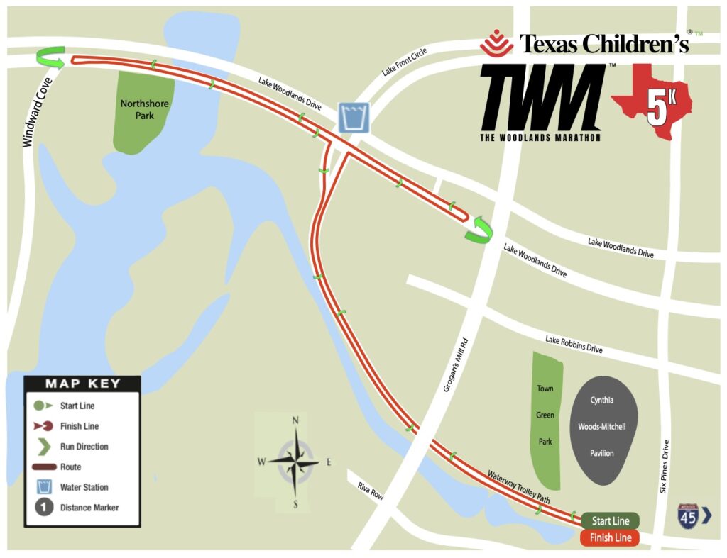 The Woodlands Marathon 5K 2026