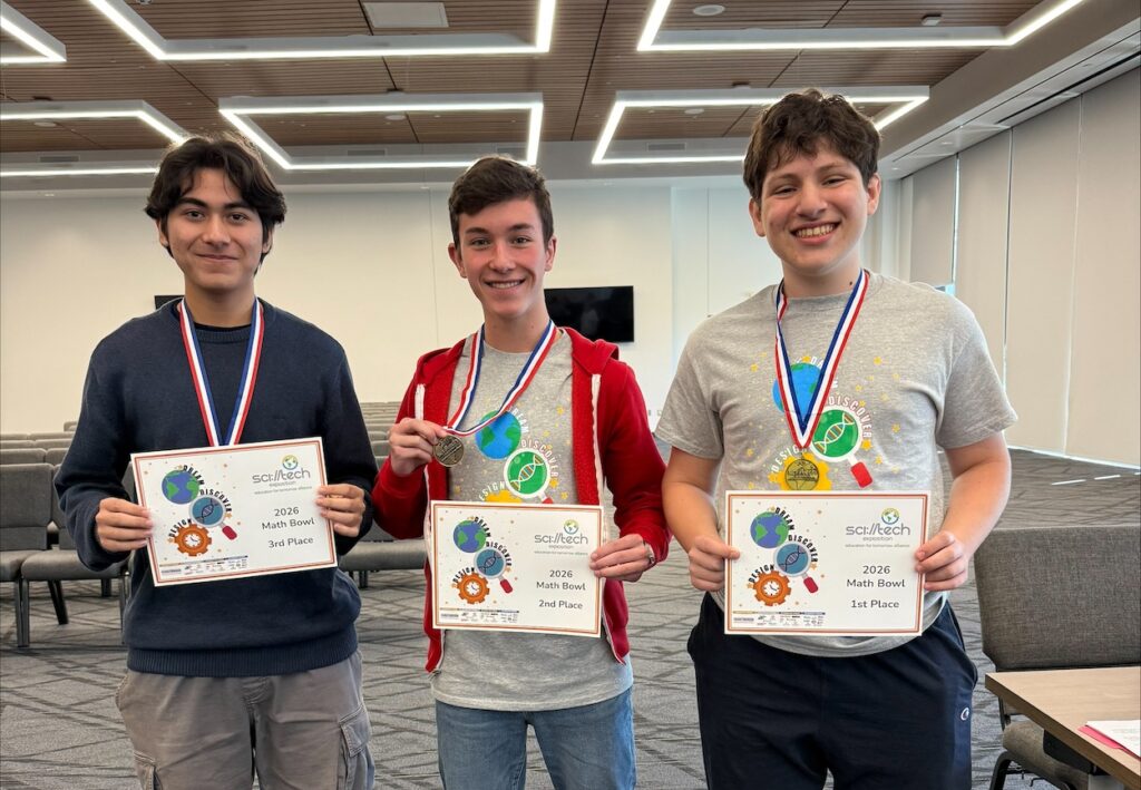 The John Cooper School awards at Math Bowl