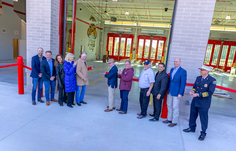 The Woodlands Fire Department Station 5 Uncoupling of the Hose