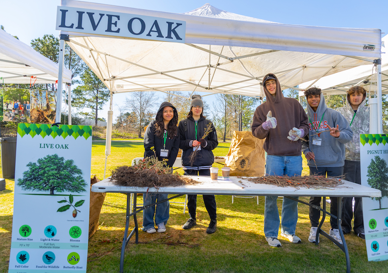 The Woodlands Township celebrated the 50th annual Arbor Day Tree Giveaway on Saturday, January 31, 2026 at The Lodge at Rob Fleming Park.