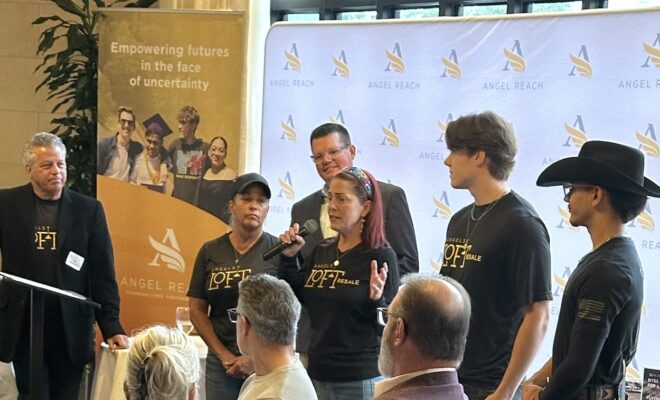 Angel Reach Bites for a Brighter Future Breakfast