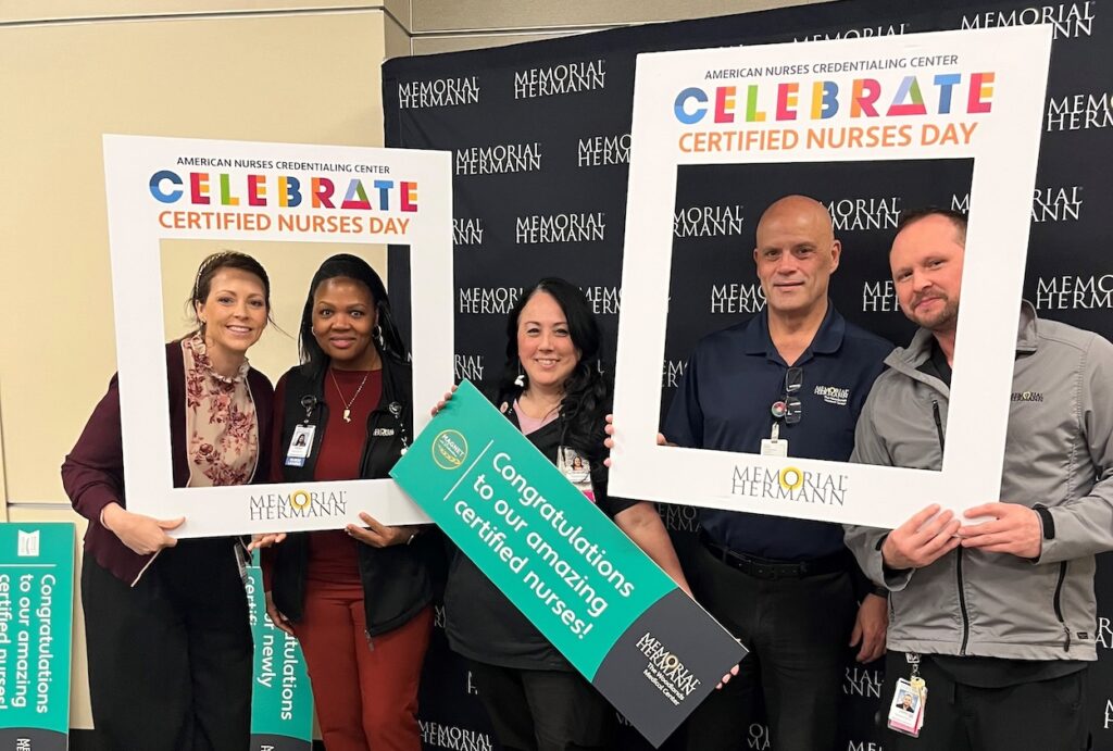 Memorial Hermann The Woodlands Honors Certified Nurses