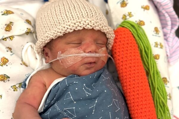 St. Luke's Health NICU Babies prepare for Easter Sunday