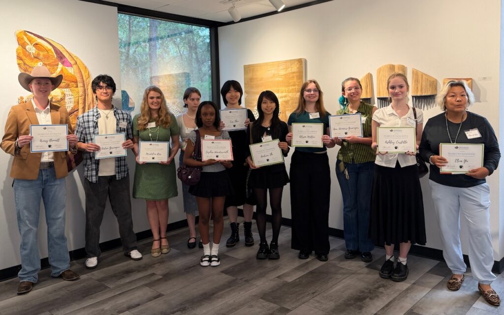 THE WOODLANDS ARTS COUNCIL AWARDS $40,000 IN STUDENT ART SCHOLARSHIPS TO 14 LOCAL SENIORS
