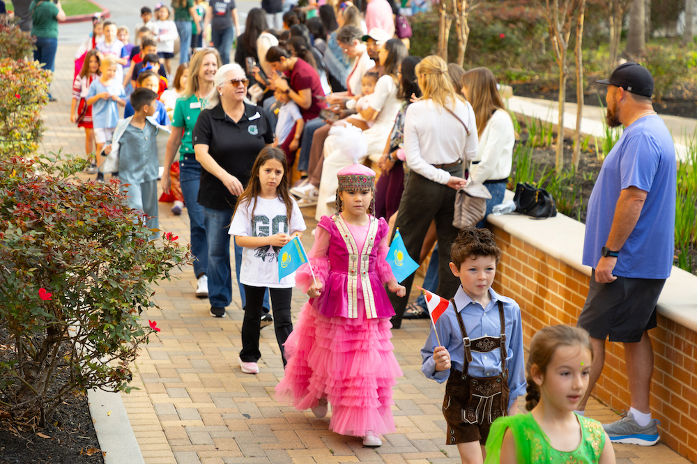 The John Cooper School holds Lower School International Celebration Parade