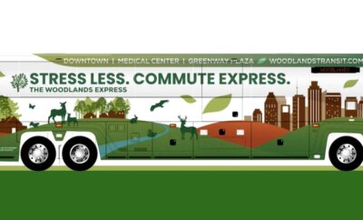 The Woodlands Express proposed new iin-house new design