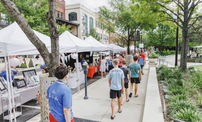 Young Makers Market 2025, photo credit Trevor Castleman
