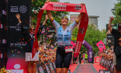 2026 Memorial Hermann IRONMAN Texas Winner; Photo by Rod Prado