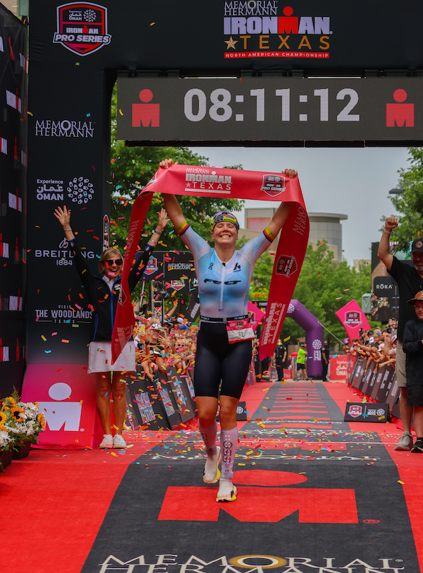 2026 Memorial Hermann IRONMAN Texas Winner; Photo by Rod Prado