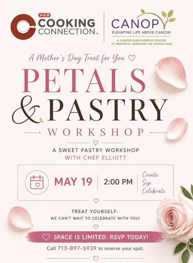 H-E-B Cooking Connection Mother’s Day May 19