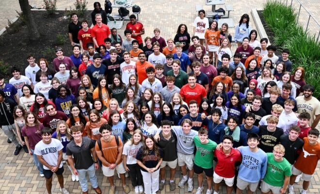 The John Cooper School Students celebrate National College Decision Day