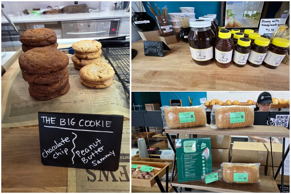 The Big Cookies / Local honeys / Navarro Gluten Free breads. Photos by Nick Rama.