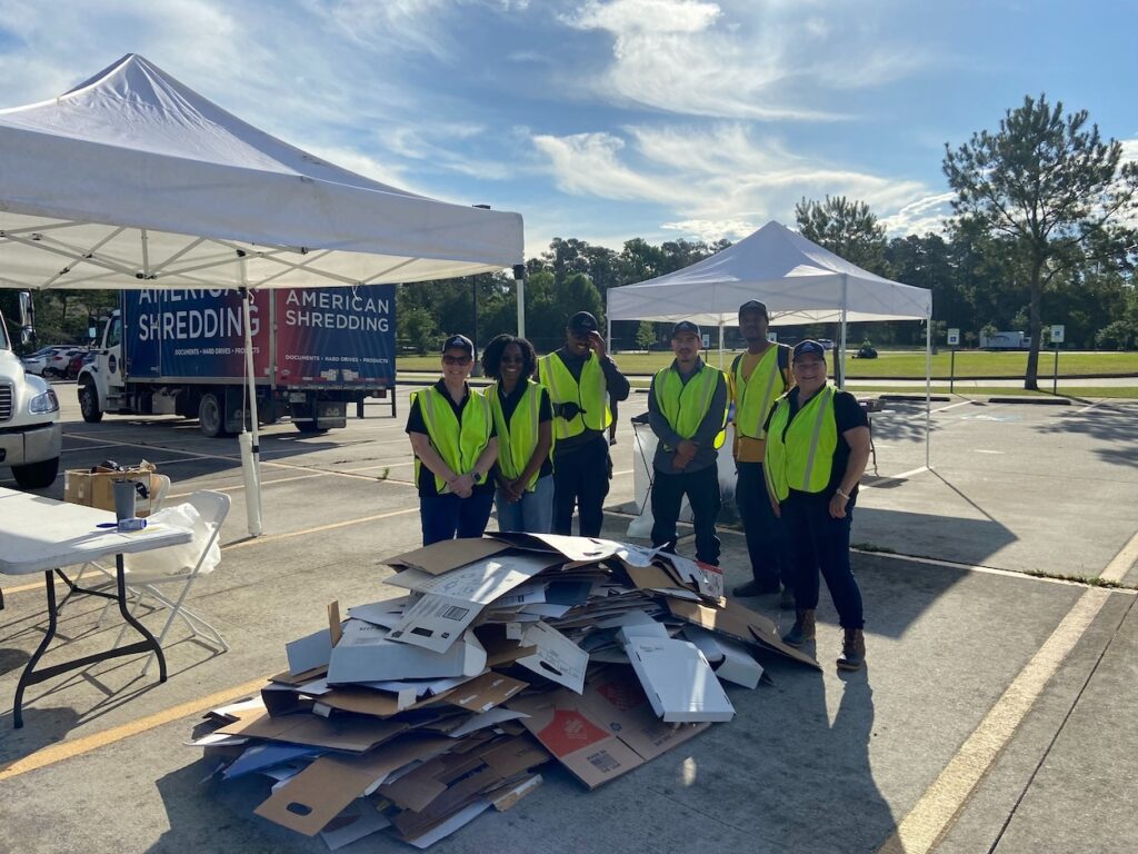 The Woodlands Township Shred Day