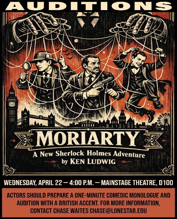 LSC-Montgomery Auditions for Moriarty