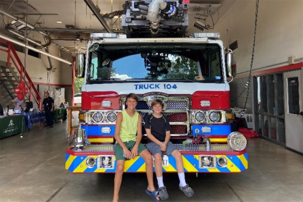 Fired Up Tours at The Woodlands Township Fire Stations