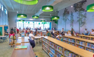 Kevin Brady Library in The Woodlands Photo by Rod Prado