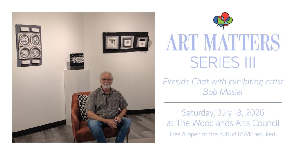 Art Matters Series III: Fireside Chat with Bob Mosier