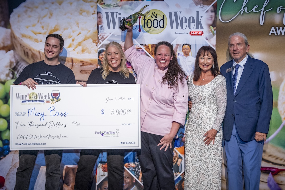 Chef Mary Bass First Place