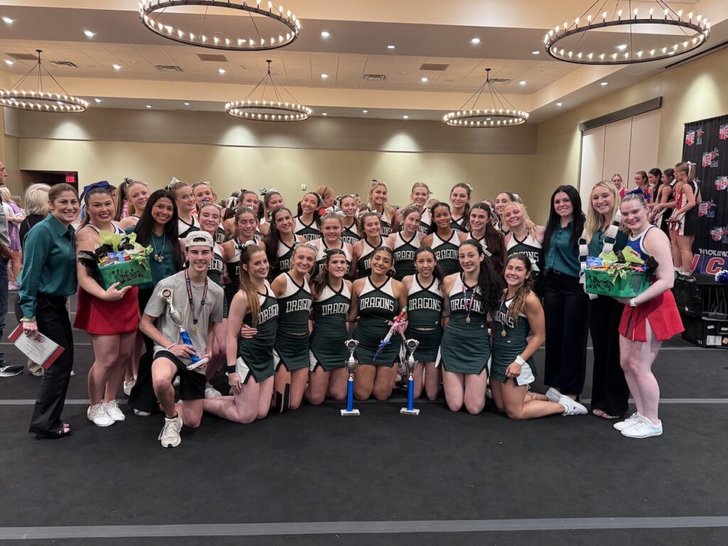 The John Cooper School Dragon Cheerleaders