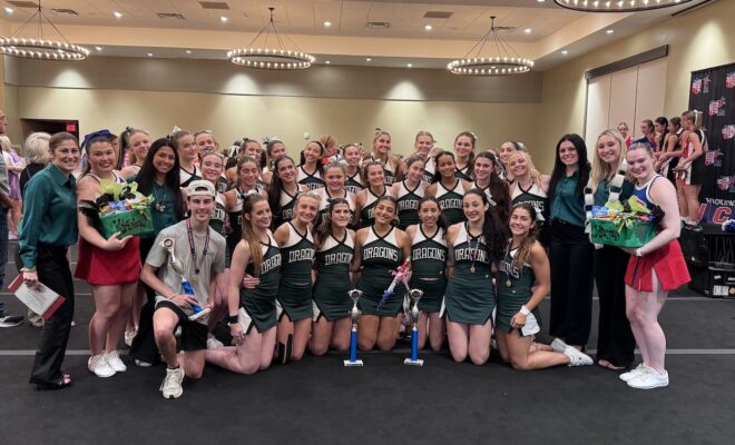 The John Cooper School Dragon Cheerleaders
