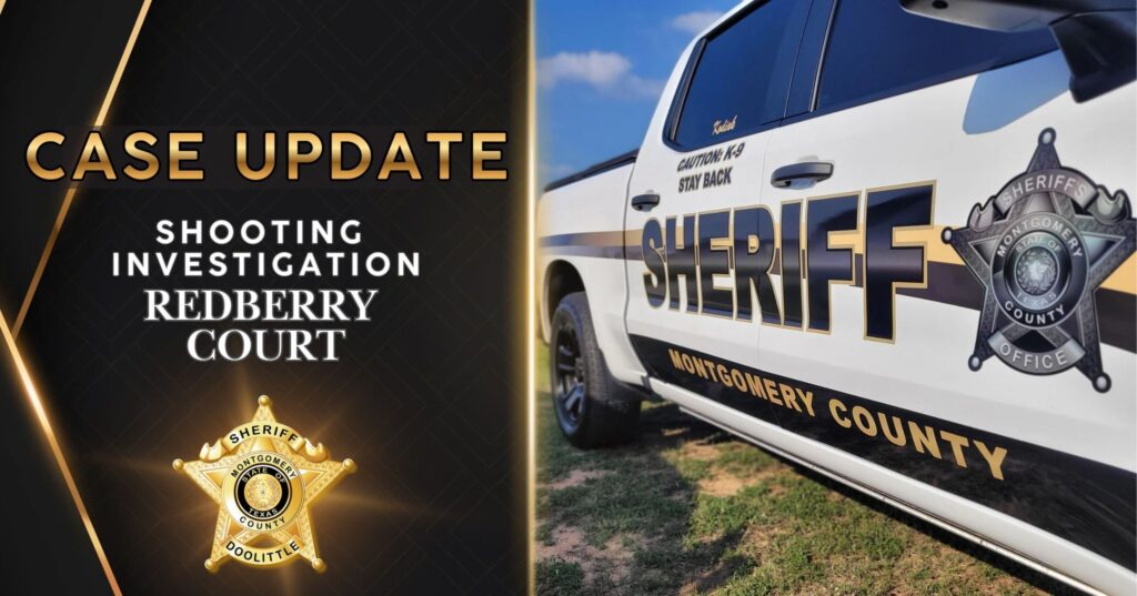 MCSO Shooting Investigation in The Woodlands