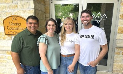 Rock Bottom Hope Ribbon Cutting at District Counseling