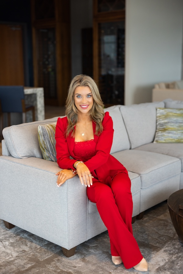 Sarah Rados is the AHA Circle of Red Chair