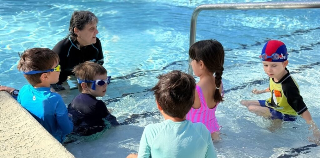 World’s Largest Swimming Lesson in The Woodlands