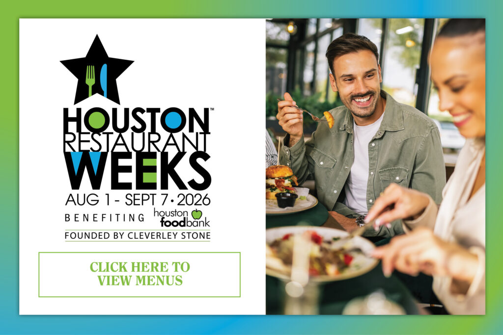 Houston Restaurant Weeks 2026 