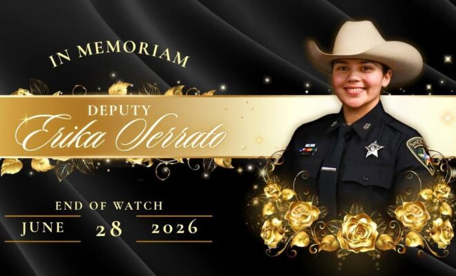 Funeral of Montgomery County Sheriff's Office Deputy Erika Serrato