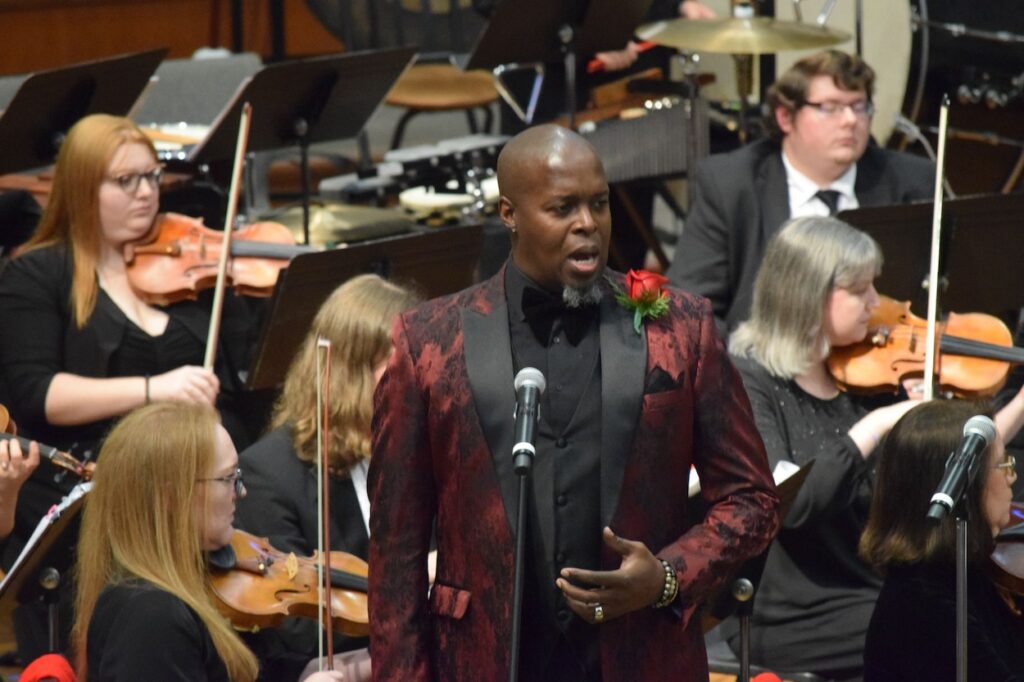 Kenneth Gayle with the Conroe Symphony