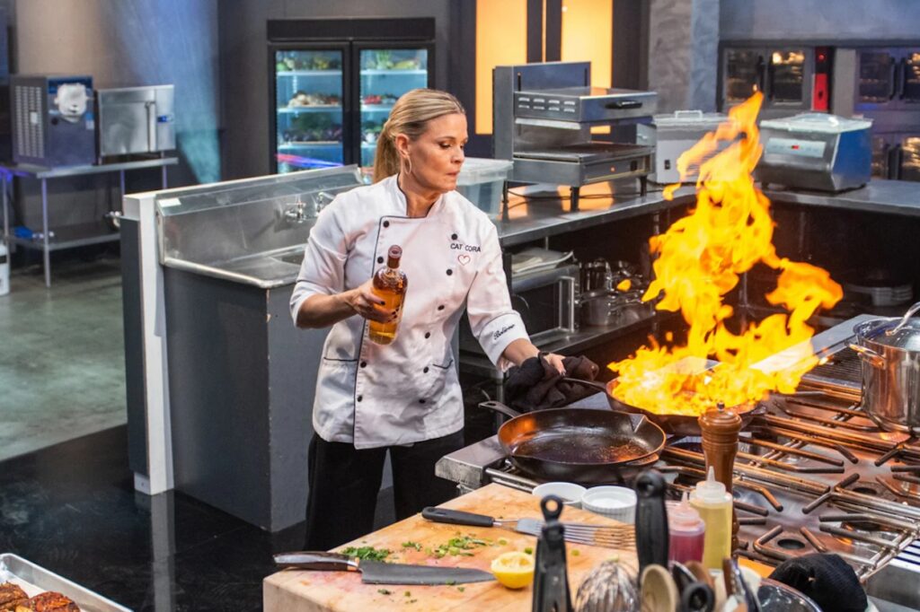 Cat Cora at Montgomery County Food Bank's Flourish & Nourish Ladies Luncheon