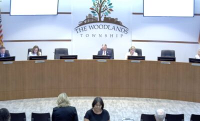 The Woodlands Township Board Meeting was held on July 23, 2026