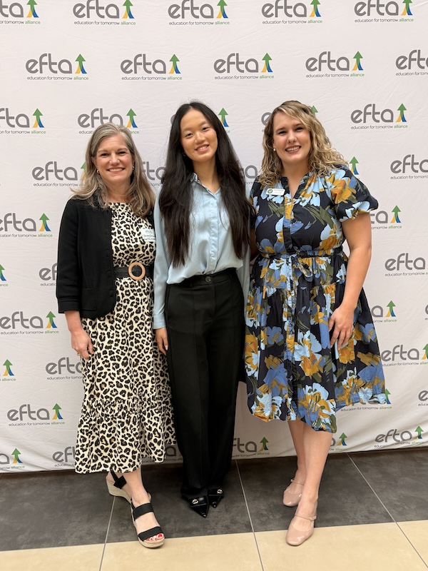 The Visit the Woodlands team attends the SIP breakfast reception on June 25