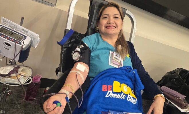 Blood Drive Donor at Memorial Hermann The Woodlands