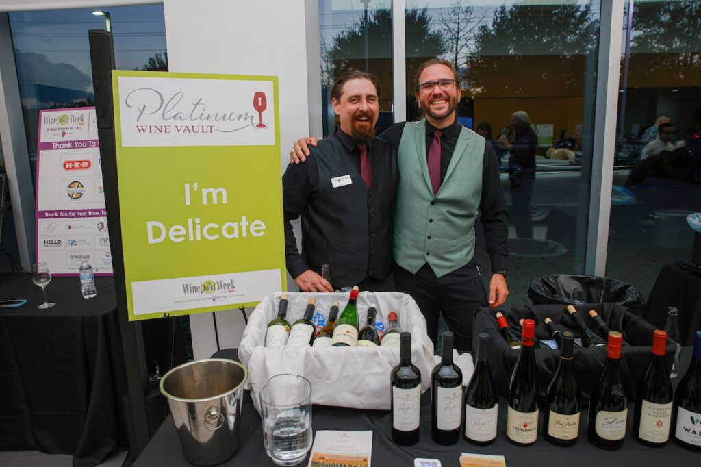 Platinum Wine Vault Luxury Tasting