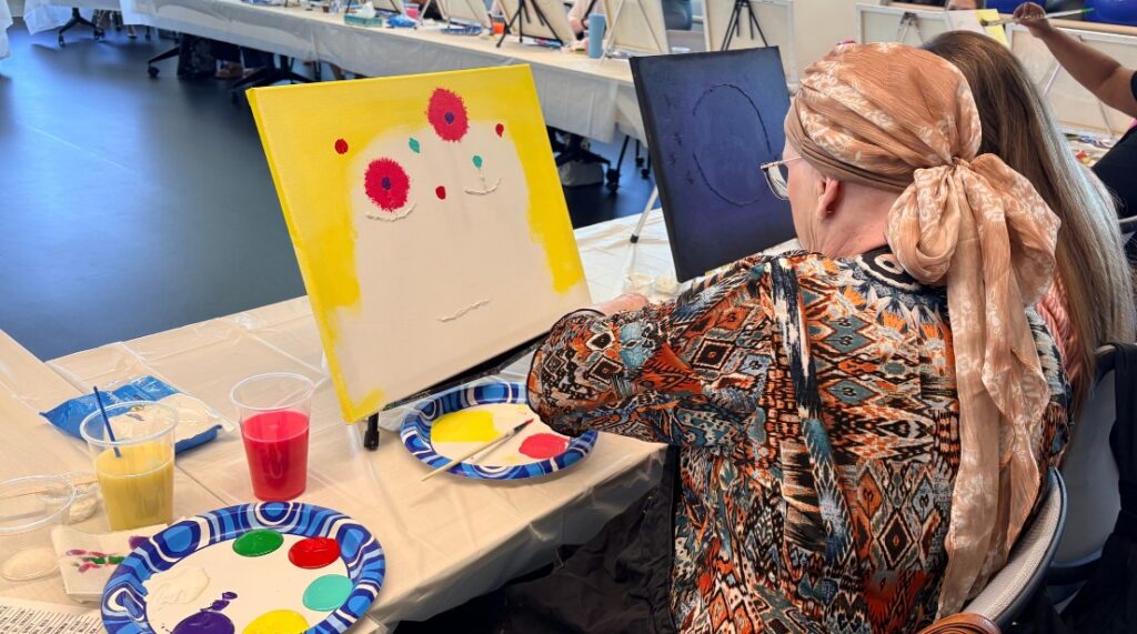 Houston Methodist The Woodlands hosts ScART to help breast cancer survivors find meaning in scars