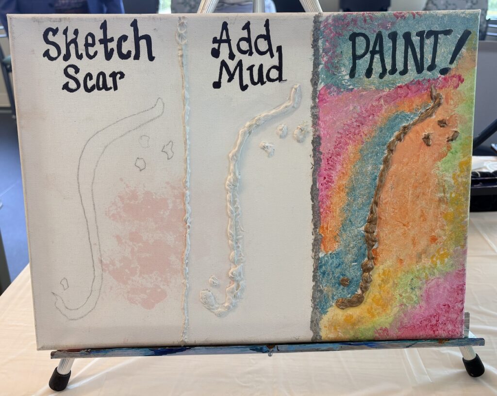 Houston Methodist The Woodlands hosts ScART to help breast cancer survivors find meaning in scars