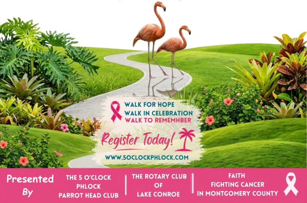 Pink Strong Breast Cancer Walk at Margaritaville Lake Conroe