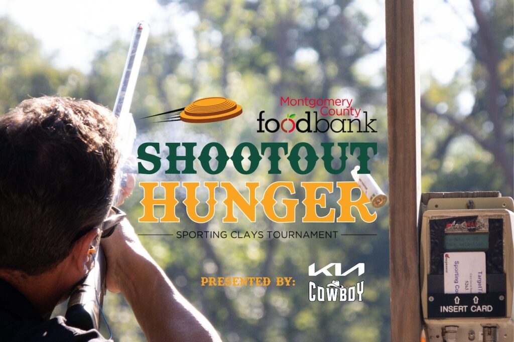 Montgomery County Food Bank to host 14th Annual Shootout Hunger Sporting Clays Tournament