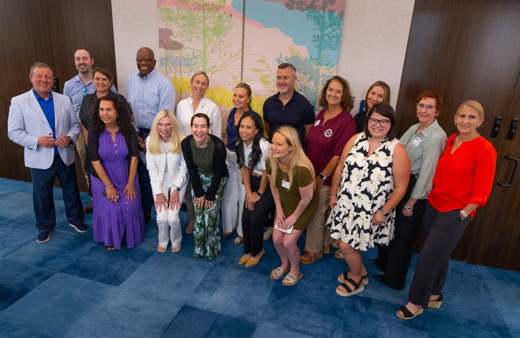 The Woodlands Arts Council Public Mural The Art of Gratitude