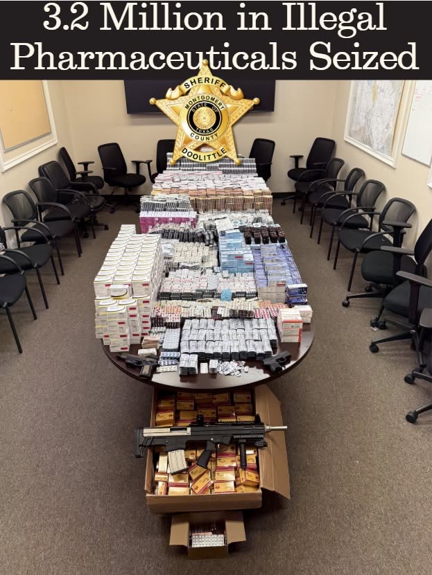 3.2 Million in Illegal Pharmaceuticals Seized in Spring